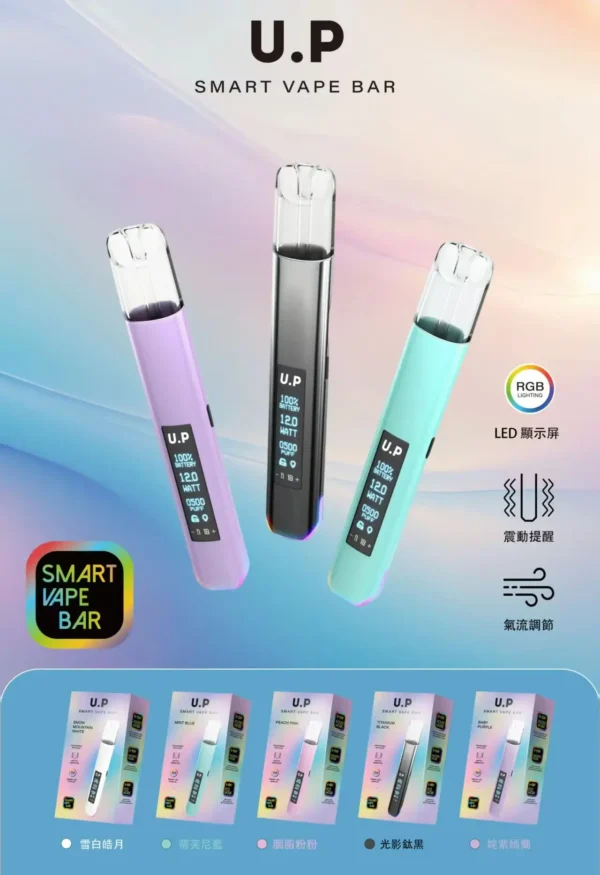 U.P智能發光 一代通用主機｜炫彩外殼RGB燈效智能溫控，台灣現貨正品安全超取