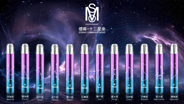 MSO爅嘶 十二星座一代通用主機｜星座發光圖騰防漏，相容一代，台灣現貨正品安全超取