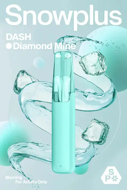 Snowplus-DASH-鴨嘴獸-4000口-一次性-8.webp Snowplus DASH 4000口拋棄式電子煙|7.5ml貼合吸嘴3%丁鹽,台灣現貨正品安全超取
